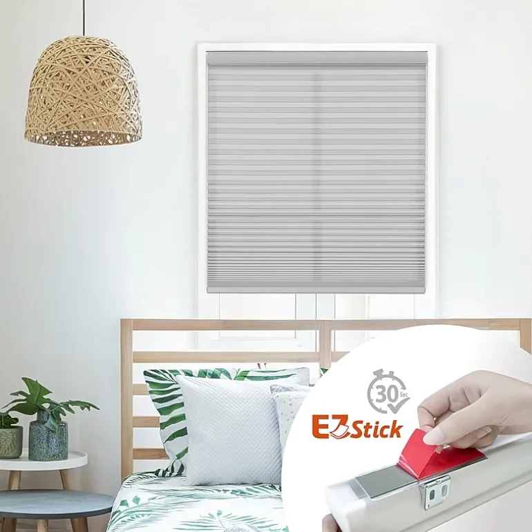 Eco Estates Ez Stick No Tool 1" Cut-To-Width Cordless Light-Filtering Cellular Shade