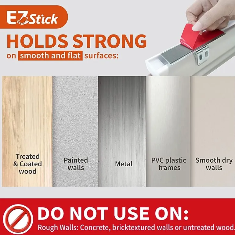 Eco Estates Ez Stick No Tool 1" Cut-To-Width Cordless Light-Filtering Cellular Shade
