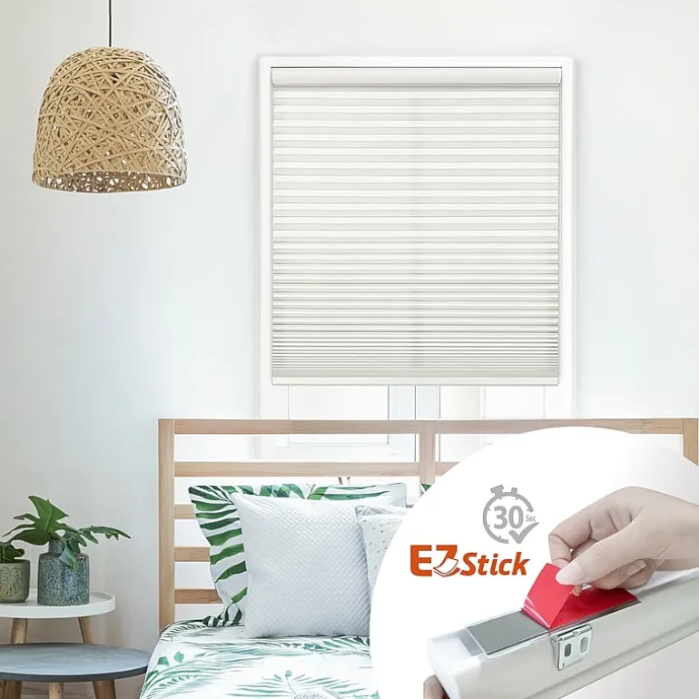 Eco Estates Ez Stick No Tool 1" Cut-To-Width Cordless Light-Filtering Cellular Shade