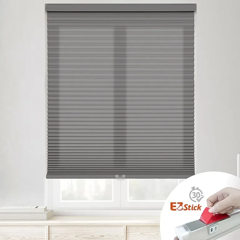 Eco Estates Ez Stick No Tool 1.5" Cut-To-Width Cordless Light-Filtering Cellular Shade