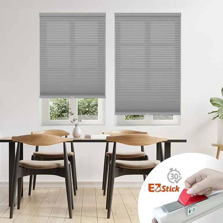 Eco Estates Ez Stick No Tool 1.5" Cut-To-Width Cordless Light-Filtering Cellular Shade