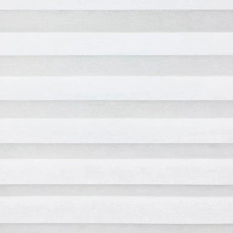 Eco Estates Fabric Cordless Light-Filtering Pleated Shade