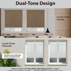 Eco Estates Honeycomb Custom Cordless Blackout Cellular Shade
