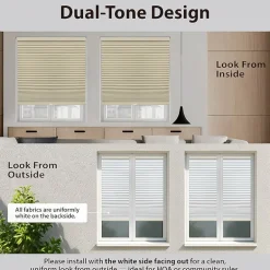 Eco Estates Honeycomb Custom Cordless Blackout Cellular Shade
