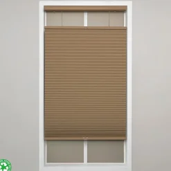 Eco Estates Honeycomb Custom Cordless Top Down Bottom Up Blackout Cellular Shade