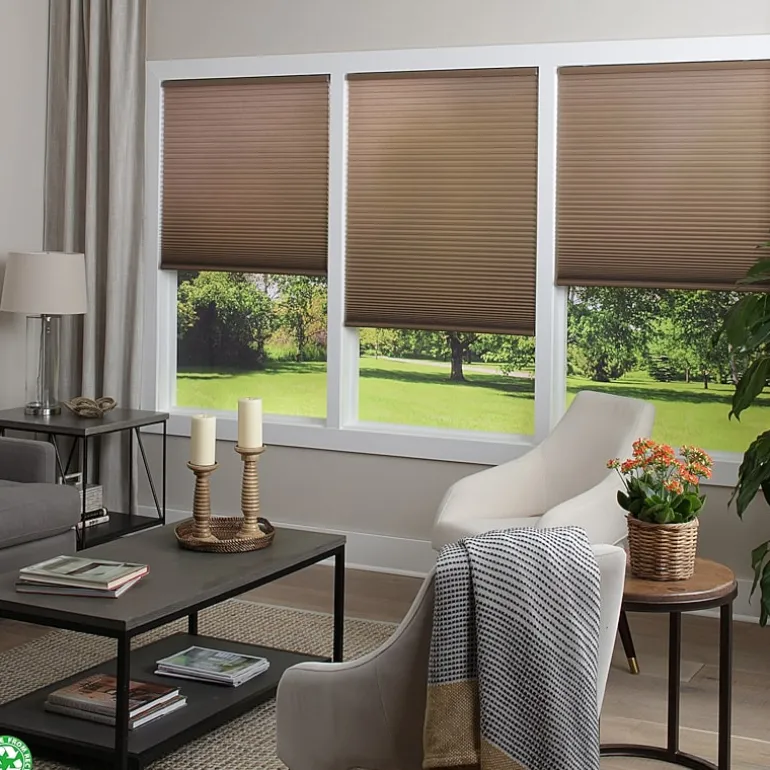 Eco Estates Honeycomb Custom Cordless Light-Filtering Cellular Shade