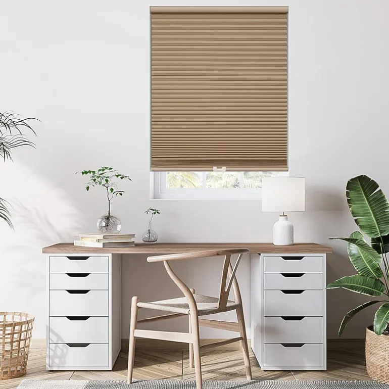 Eco Estates Honeycomb Cut-To-Width Cordless Blackout Cellular Shade