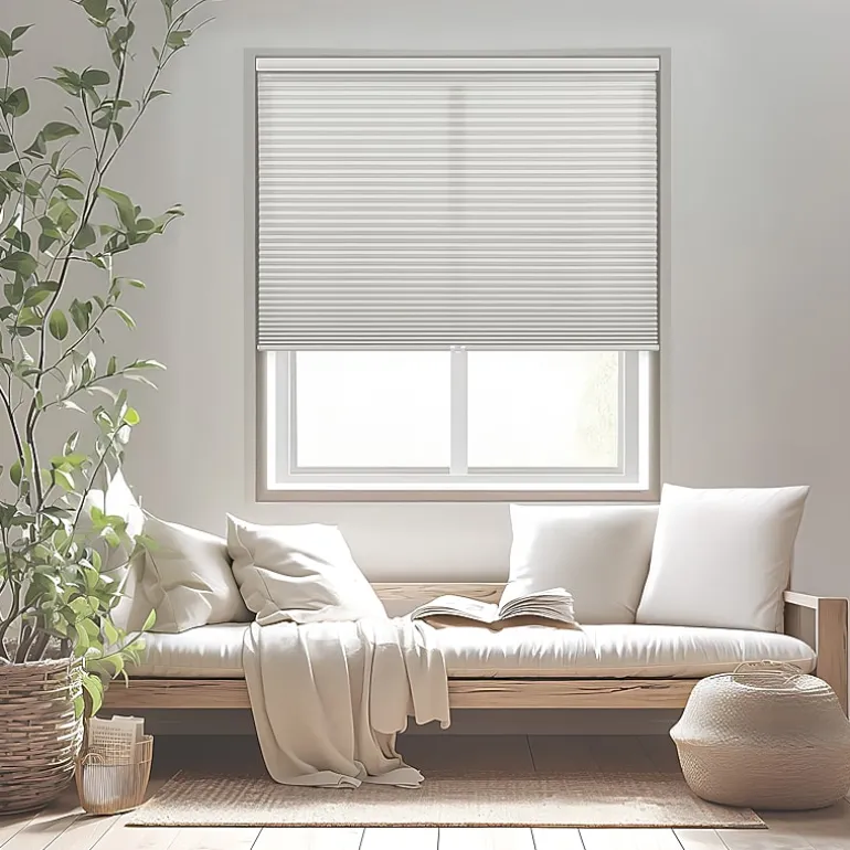 Eco Estates Modern Signature Collection Custom Cordless Light-Filtering Cellular Shade