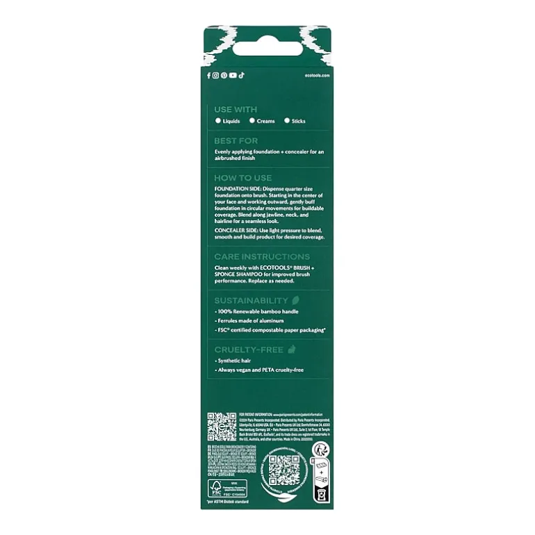Eco Tools Blend + Conceal Dual Ended Brush
