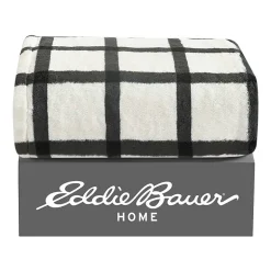 Eddie Bauer Bunkhouse Fur Like Washable Lightweight Throw