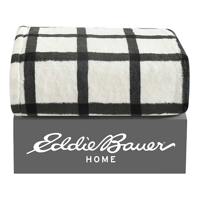 Eddie Bauer Bunkhouse Fur Like Washable Lightweight Throw
