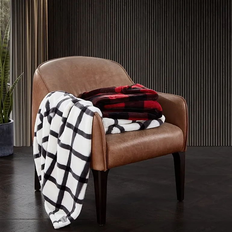 Eddie Bauer Bunkhouse Fur Like Washable Lightweight Throw