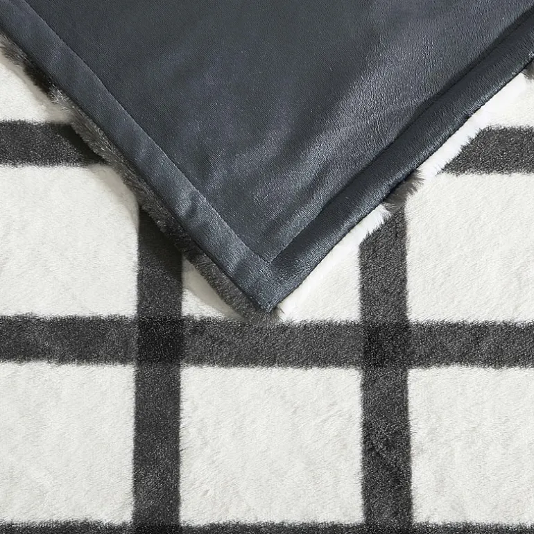 Eddie Bauer Bunkhouse Fur Like Washable Lightweight Throw