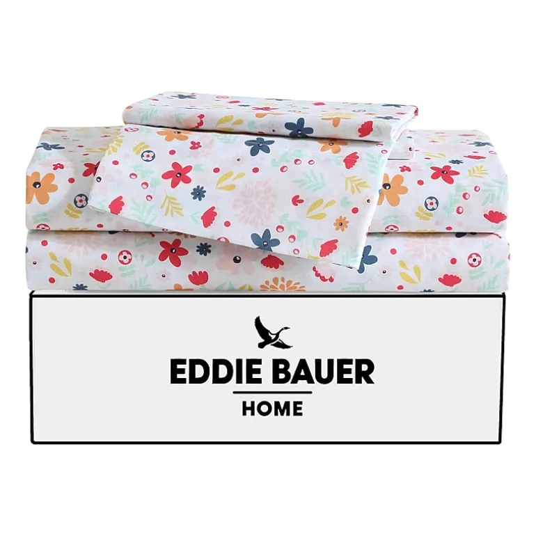 Eddie Bauer Colorful Floral Sheet Set