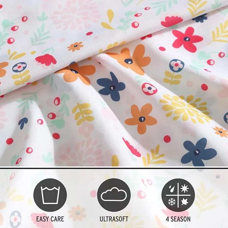 Eddie Bauer Colorful Floral Sheet Set
