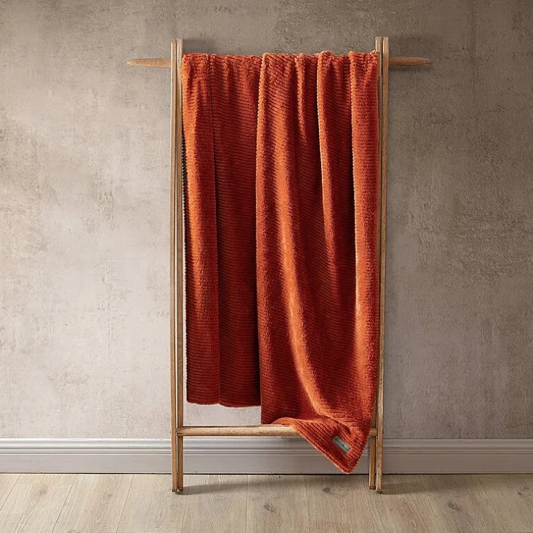 Eddie Bauer Corduroy Washable Lightweight Throw