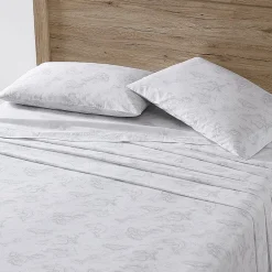 Eddie Bauer 100% Cotton Percale Deep Pocket Sheet Set