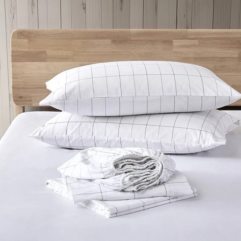 Eddie Bauer 100% Cotton Percale Deep Pocket Sheet Set