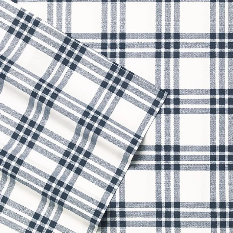 Eddie Bauer 100% Cotton Percale Deep Pocket Sheet Set