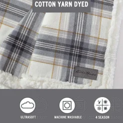 Eddie Bauer Edgewood Washable Lightweight Throw