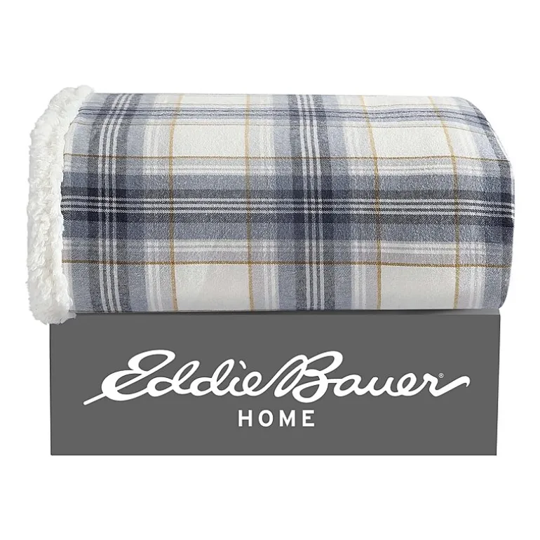 Eddie Bauer Edgewood Washable Lightweight Throw