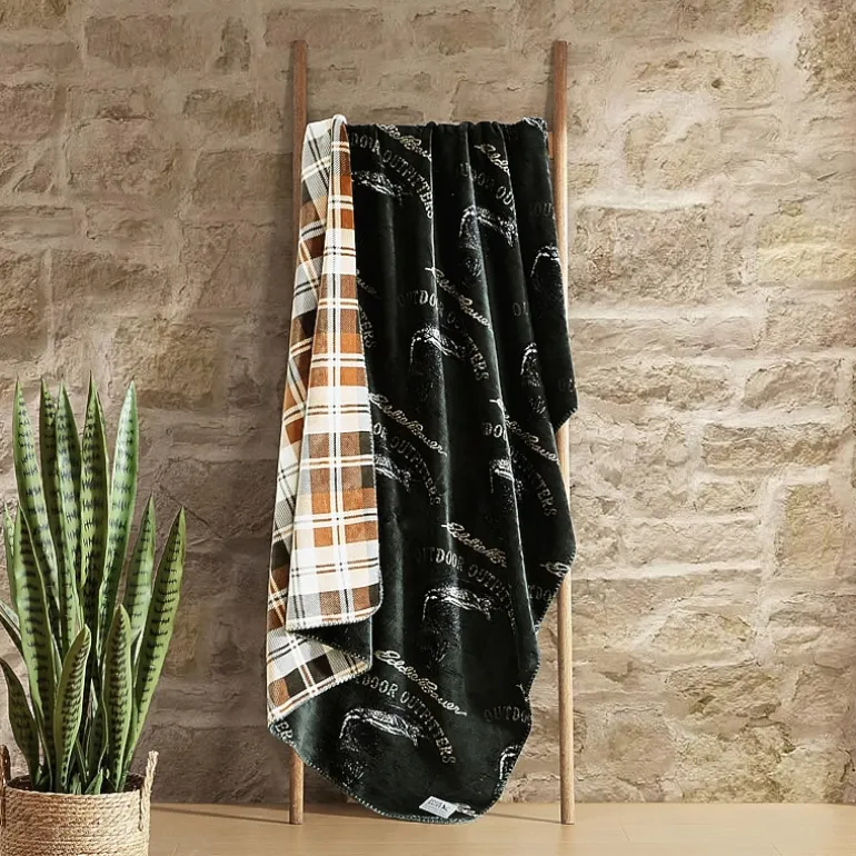 Eddie Bauer Flying Fish Washable Throw