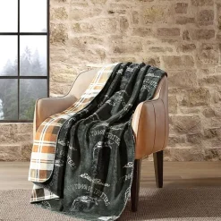 Eddie Bauer Flying Fish Washable Throw
