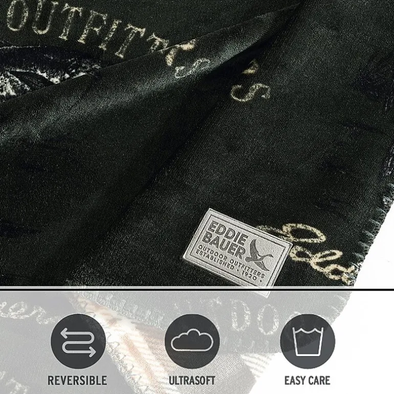 Eddie Bauer Flying Fish Washable Throw