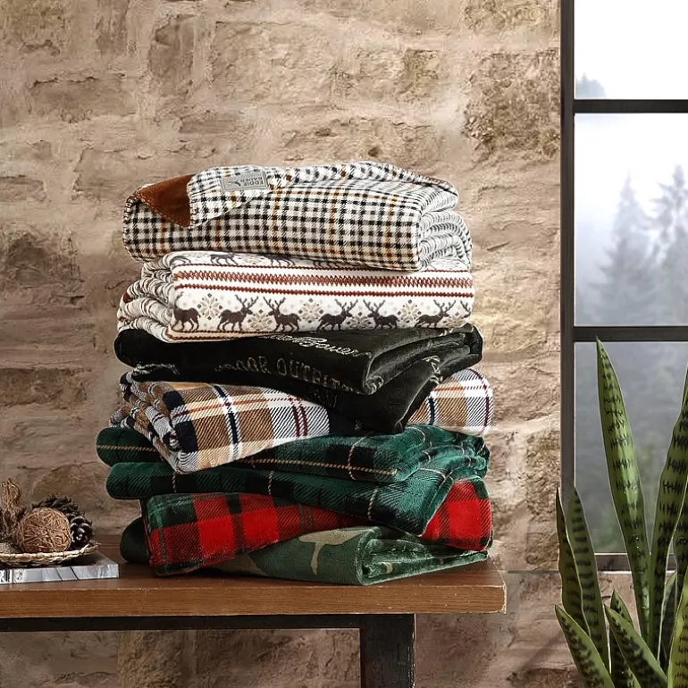 Eddie Bauer Geese 60x70 Washable Throw