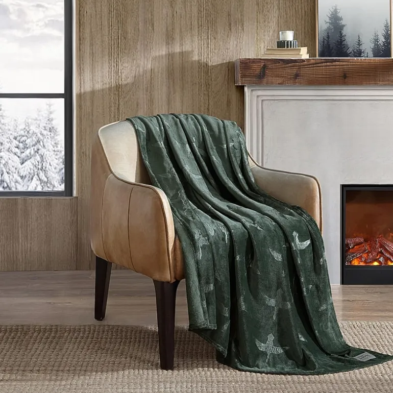 Eddie Bauer Geese 50x70 Washable Throw