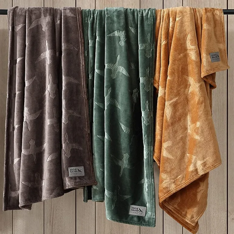 Eddie Bauer Geese 50x70 Washable Throw