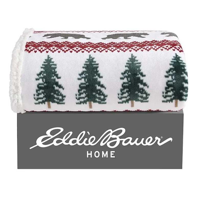 Eddie Bauer Grizzly Peak Washable Lightweight Throw