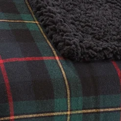 Eddie Bauer Mountain Pine Tartan Washable Lightweight Throw
