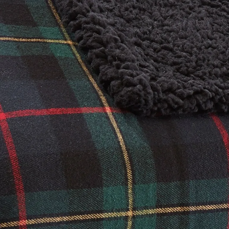 Eddie Bauer Mountain Pine Tartan Washable Lightweight Throw