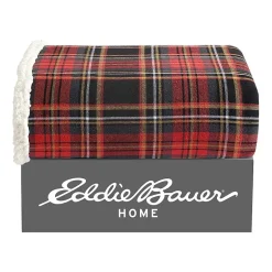 Eddie Bauer Mountain Tartan Washable Lightweight Throw