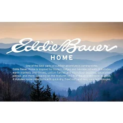 Eddie Bauer Mountain Tartan Washable Lightweight Throw