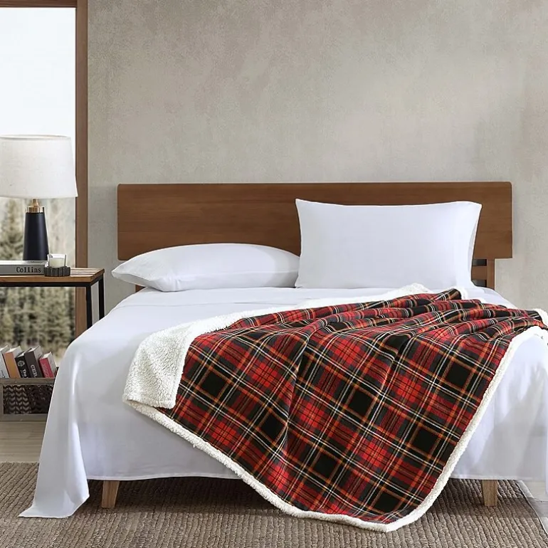 Eddie Bauer Mountain Tartan Washable Lightweight Throw