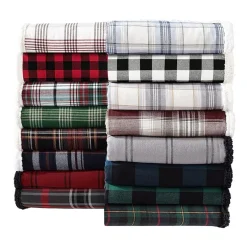 Eddie Bauer Mountain Tartan Washable Lightweight Throw