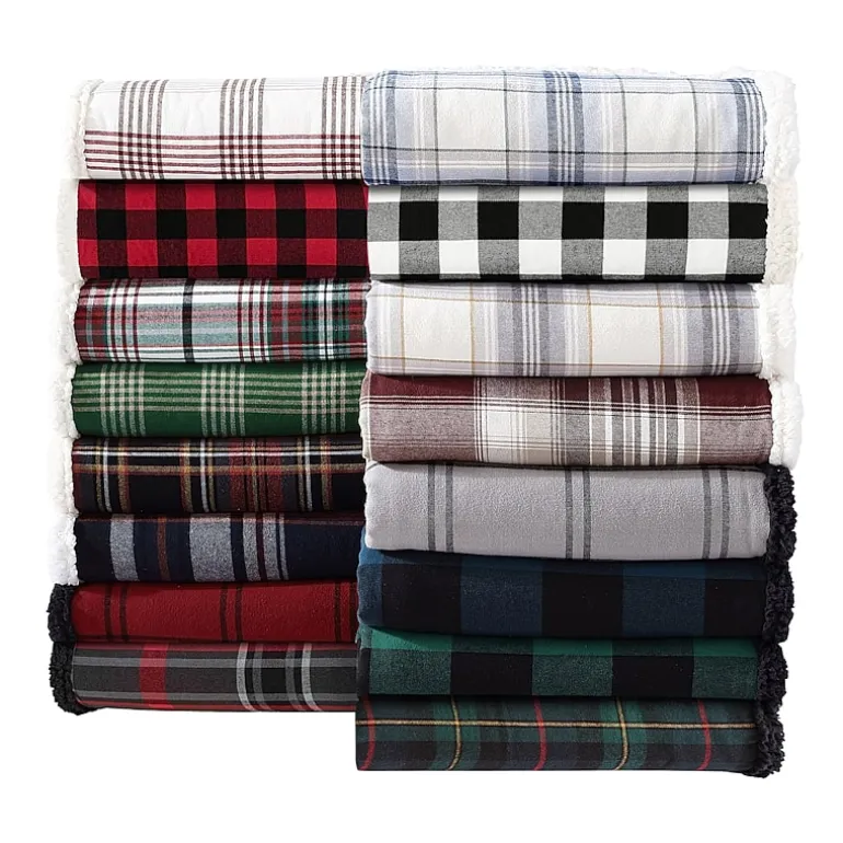 Eddie Bauer Mountain Tartan Washable Lightweight Throw