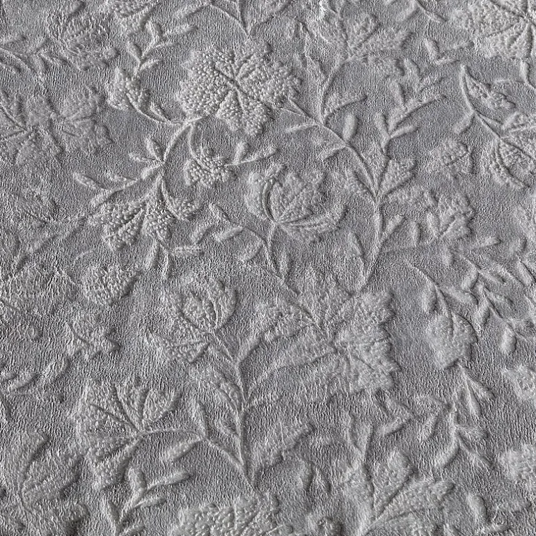 Eddie Bauer Woodblock Floral Washable Throw