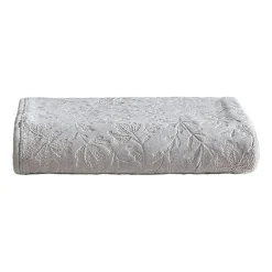 Eddie Bauer Woodblock Floral Washable Throw