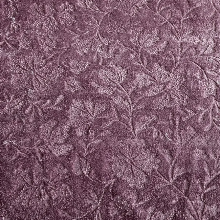 Eddie Bauer Woodblock Floral Washable Throw