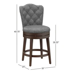 Edenwood Counter Height Swivel Bar Stool