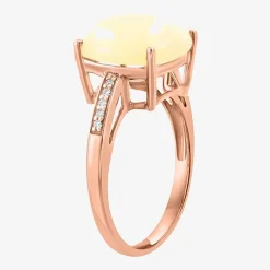 Effy Final Call  Womens Genuine Gemstone 14K White/Yellow/Rose Gold Cushion Cocktail Ring