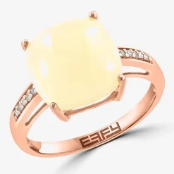 Effy Final Call  Womens Genuine Gemstone 14K White/Yellow/Rose Gold Cushion Cocktail Ring