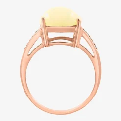 Effy Final Call  Womens Genuine Gemstone 14K White/Yellow/Rose Gold Cushion Cocktail Ring