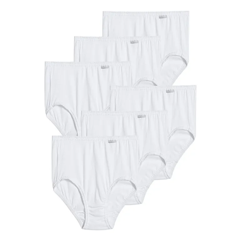 Elance® Cotton Brief - 6 Pack - 6193