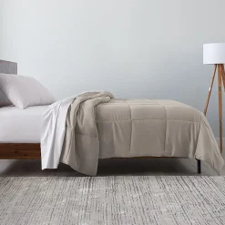 Ella Jayne Microfiber Down-Alternative Solid Color Comforter