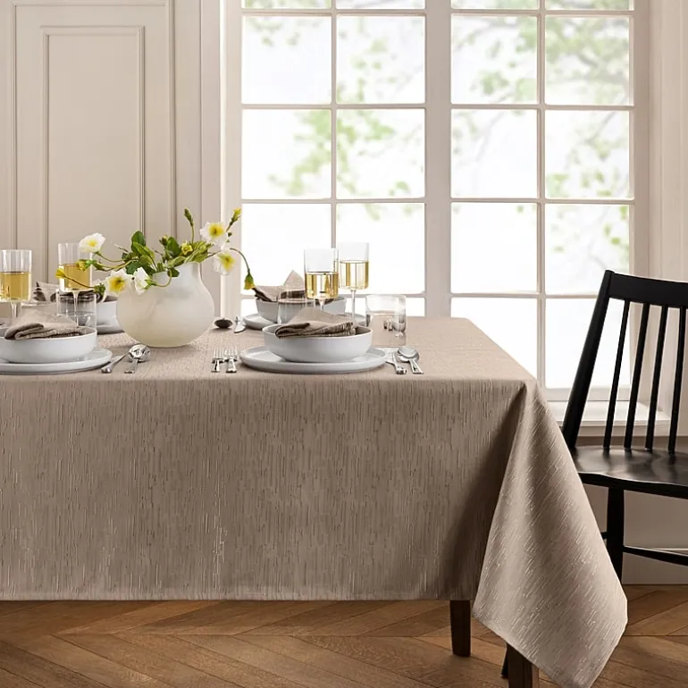 Elrene Home Fashions Water & Stain Resistant Continental Tablecloth