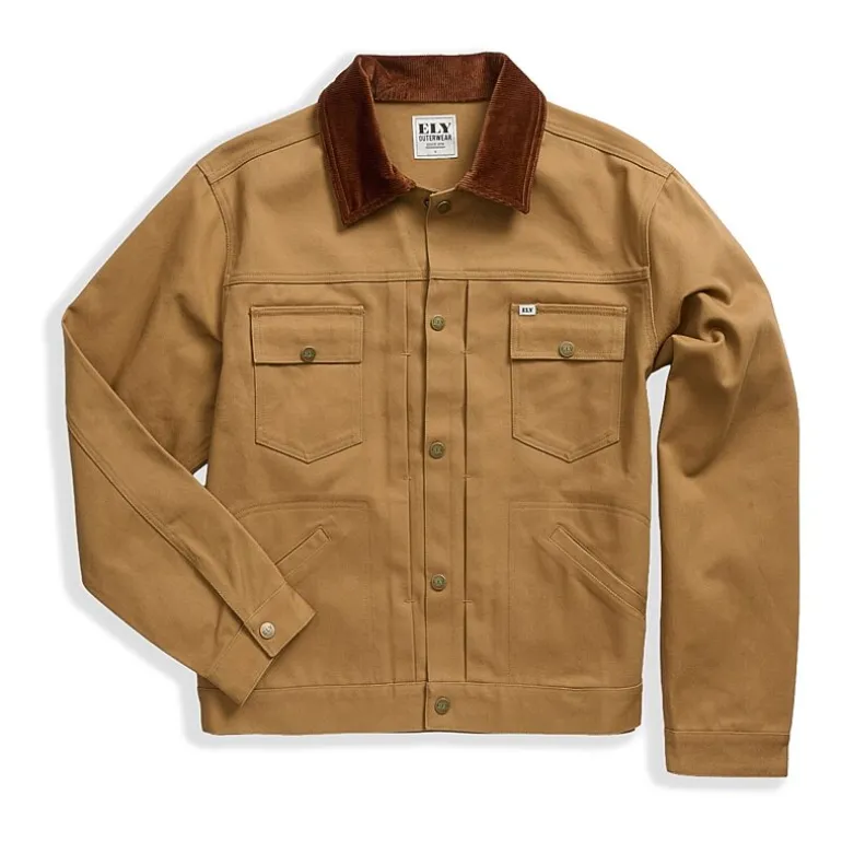 Ely Cattleman Mens Lightweight Tall Trucker Jacket